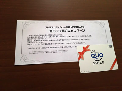 QUOカード1,000円分