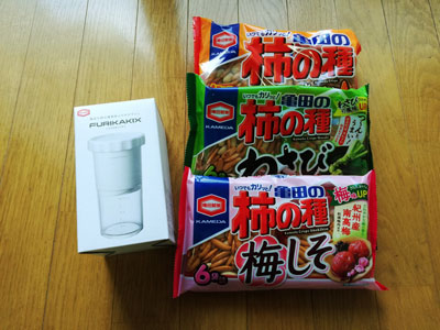 FURIKAKIX&亀田の柿の種